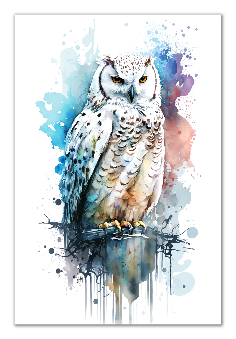 Snow Owl Wall Art from the Wildlife Collection captures the ethereal beauty and keen gaze of this nocturnal hunter on canvas. Its mesmerizing presence serves as a tranquil nod to the mysteries of nature, making it a fitting choice for spaces desiring a blend of elegance and wild inspiration.