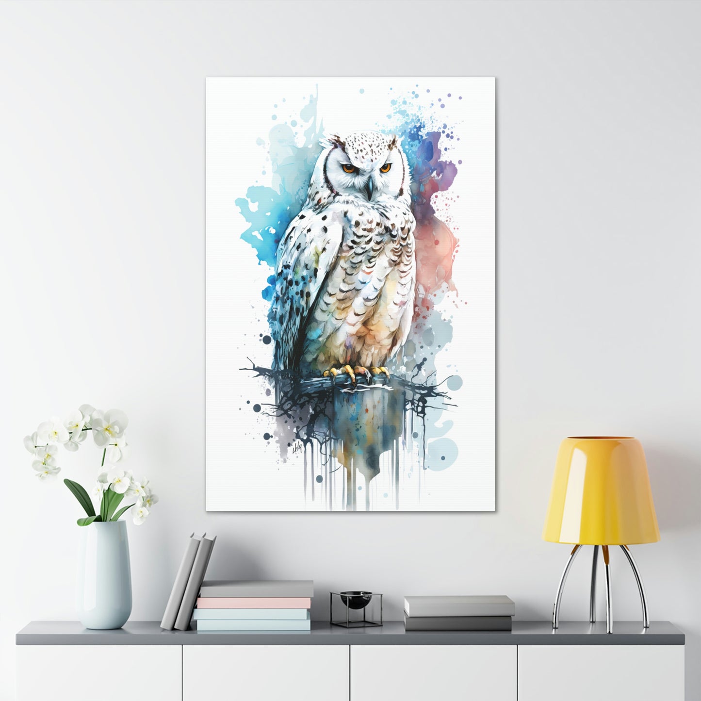 Snow Owl Wall Art from the Wildlife Collection captures the ethereal beauty and keen gaze of this nocturnal hunter on canvas. Its mesmerizing presence serves as a tranquil nod to the mysteries of nature, making it a fitting choice for spaces desiring a blend of elegance and wild inspiration.