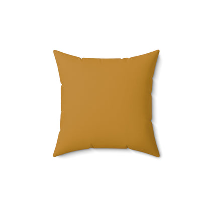 Monochrome Mustard Faux Suede Décor Pillow elegantly merges a dash of color with a minimalist design. The muted mustard hue, paired with the rich feel of faux suede, creates a chic accent piece, perfect for adding a subtle yet impactful touch to any interior setting.