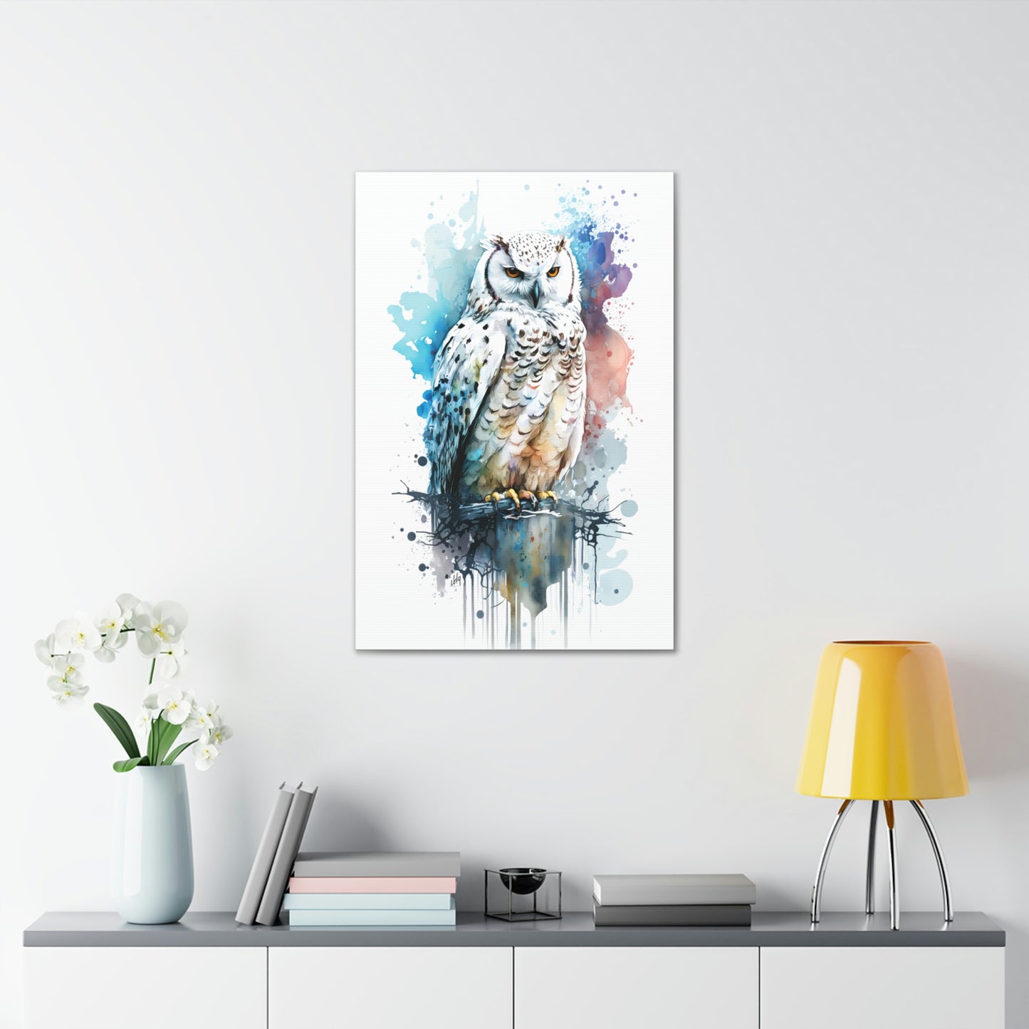 Snow Owl Wall Art from the Wildlife Collection captures the ethereal beauty and keen gaze of this nocturnal hunter on canvas. Its mesmerizing presence serves as a tranquil nod to the mysteries of nature, making it a fitting choice for spaces desiring a blend of elegance and wild inspiration.