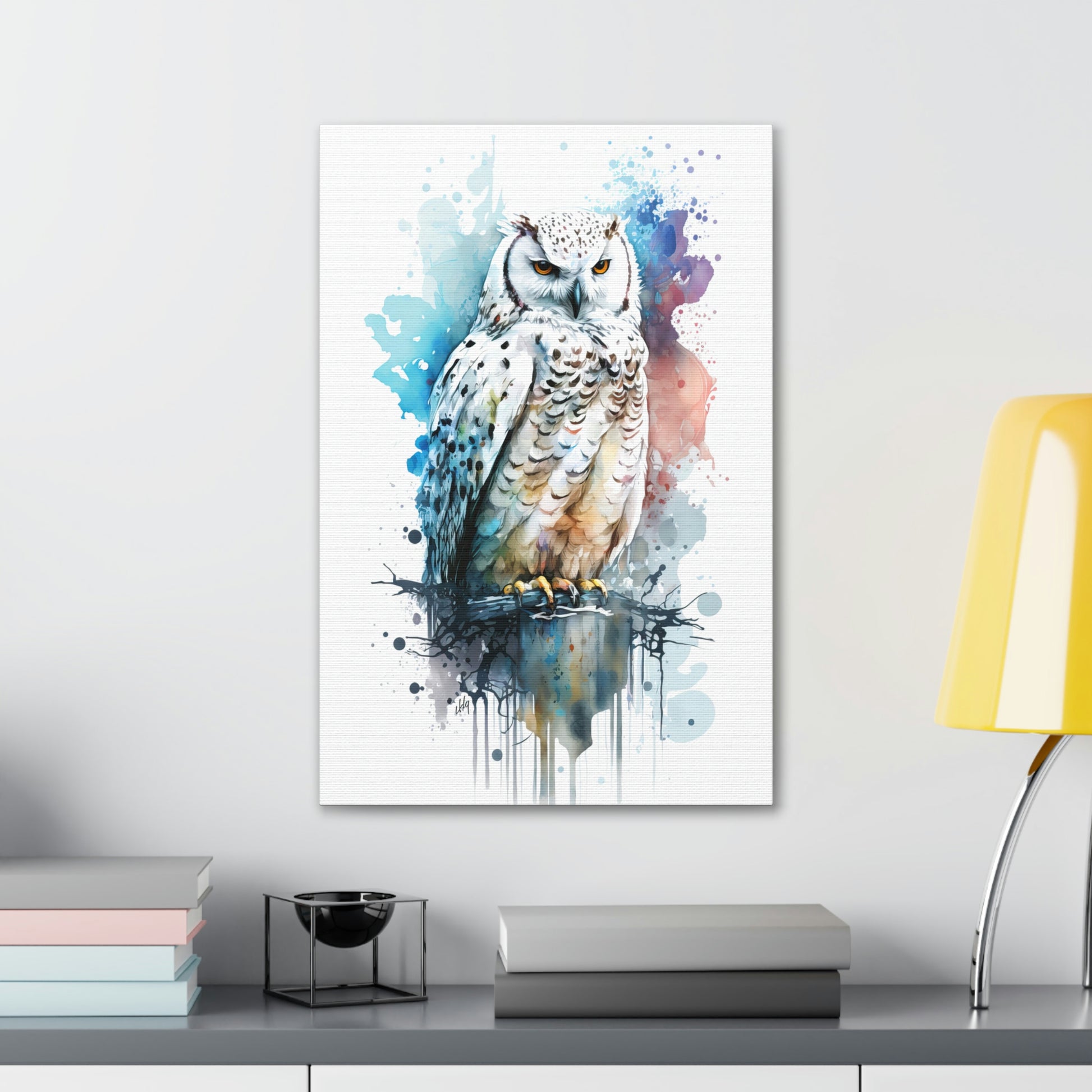 Snow Owl Wall Art from the Wildlife Collection captures the ethereal beauty and keen gaze of this nocturnal hunter on canvas. Its mesmerizing presence serves as a tranquil nod to the mysteries of nature, making it a fitting choice for spaces desiring a blend of elegance and wild inspiration.